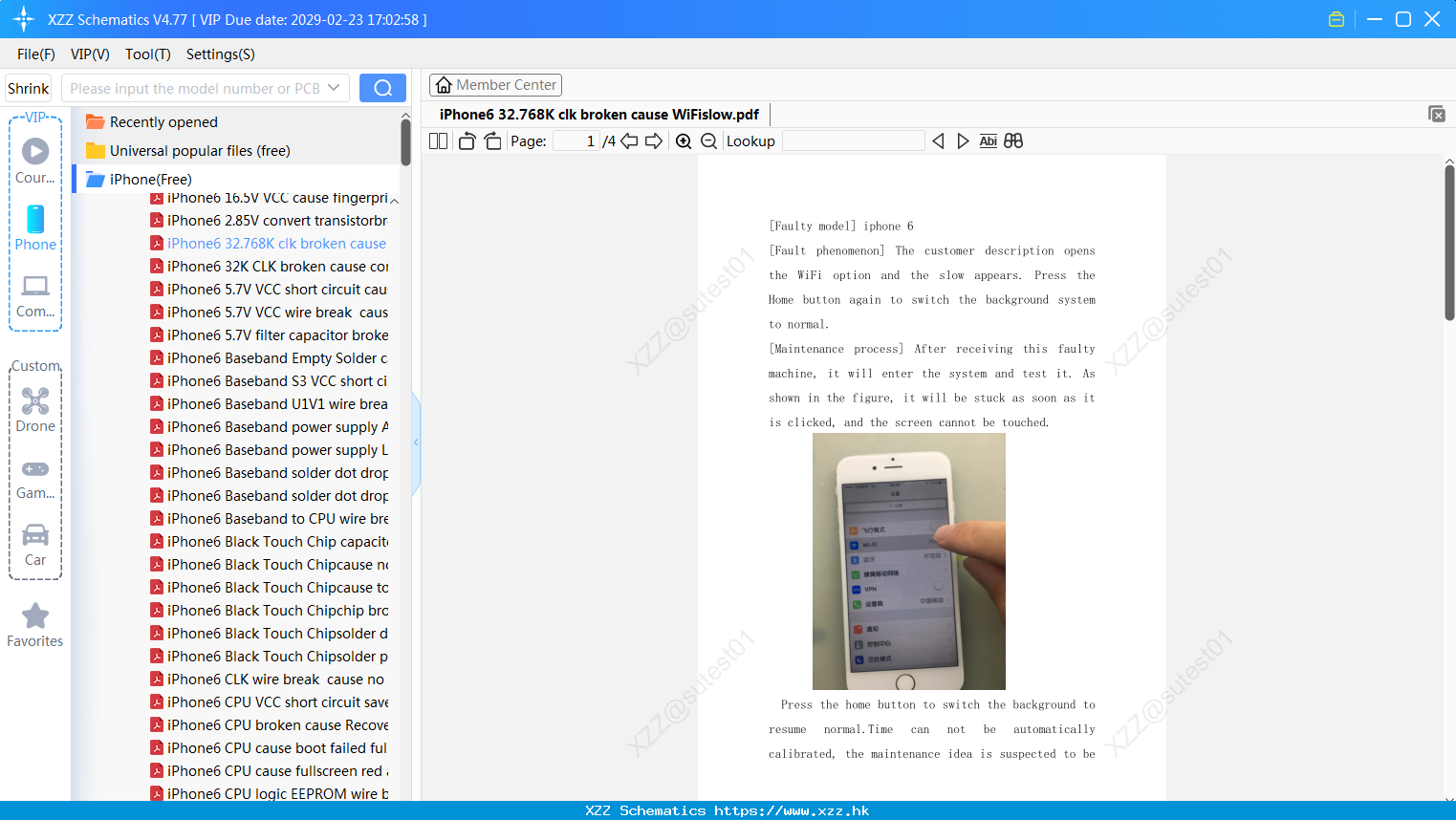 IPhone6 32.768K Clk Broken Cause WiFislow